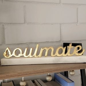 Soulmate plaque